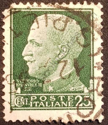 Sello Vittorio Emanuele III - Italia 1929