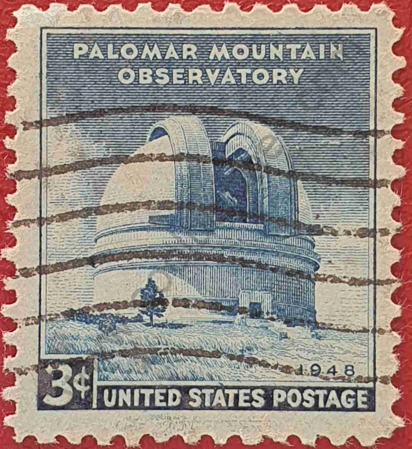 Observatorio Monte Palomar - Sello USA 1948