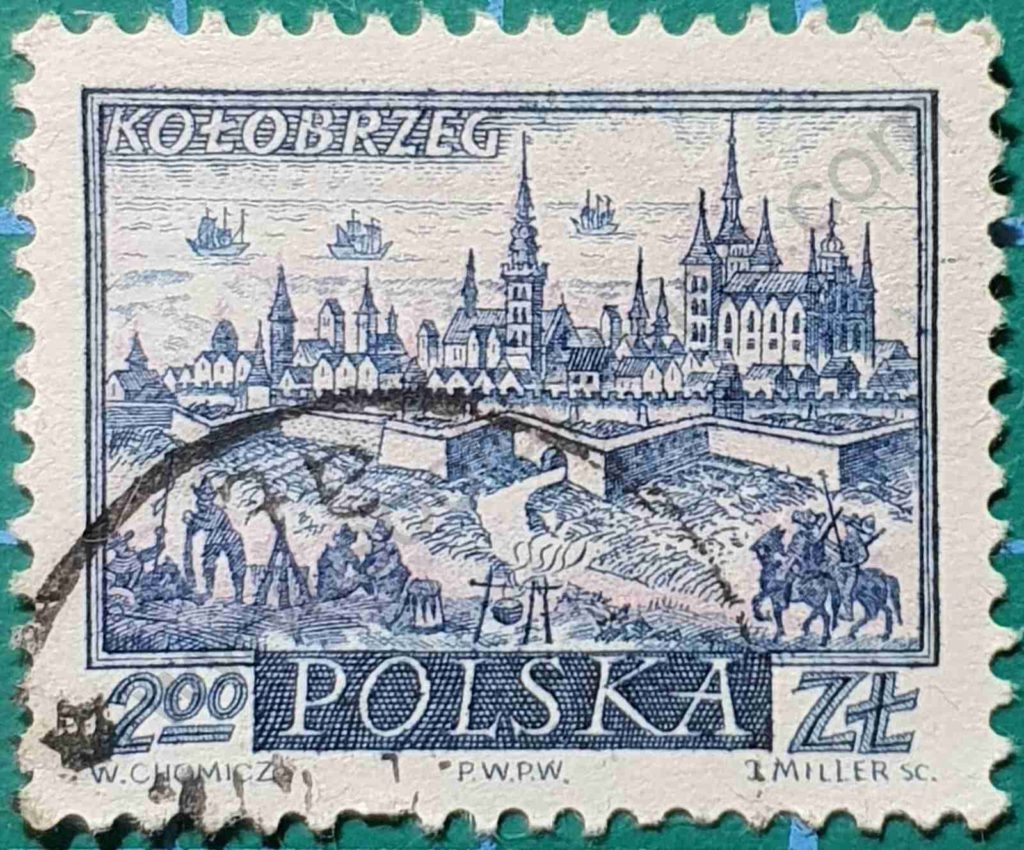 Kolobrzeg - Sello Polonia 1960