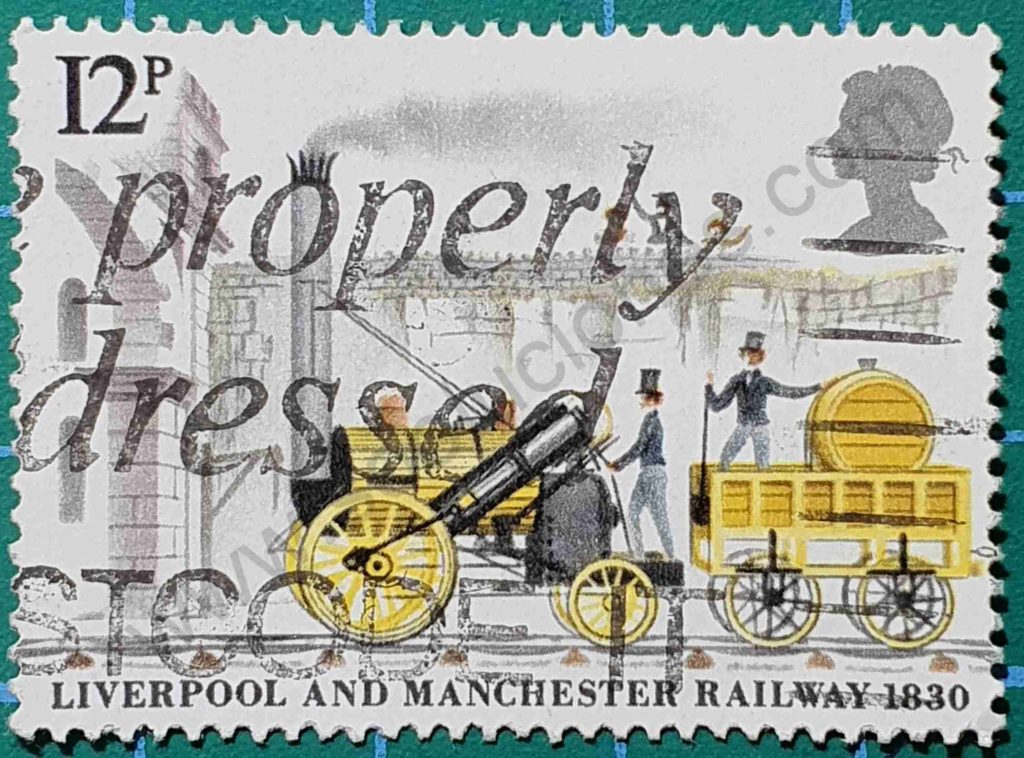 Rocket - Sello Reino Unido 1980