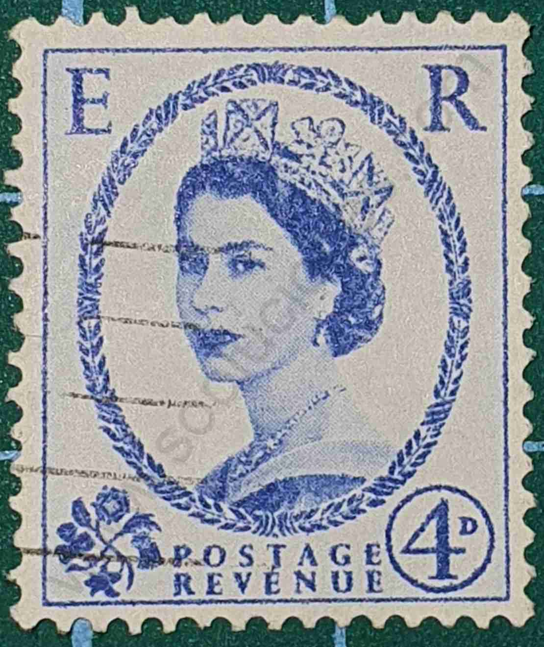 Isabel II 4D 1955 - Elizabeth II Reino Unido