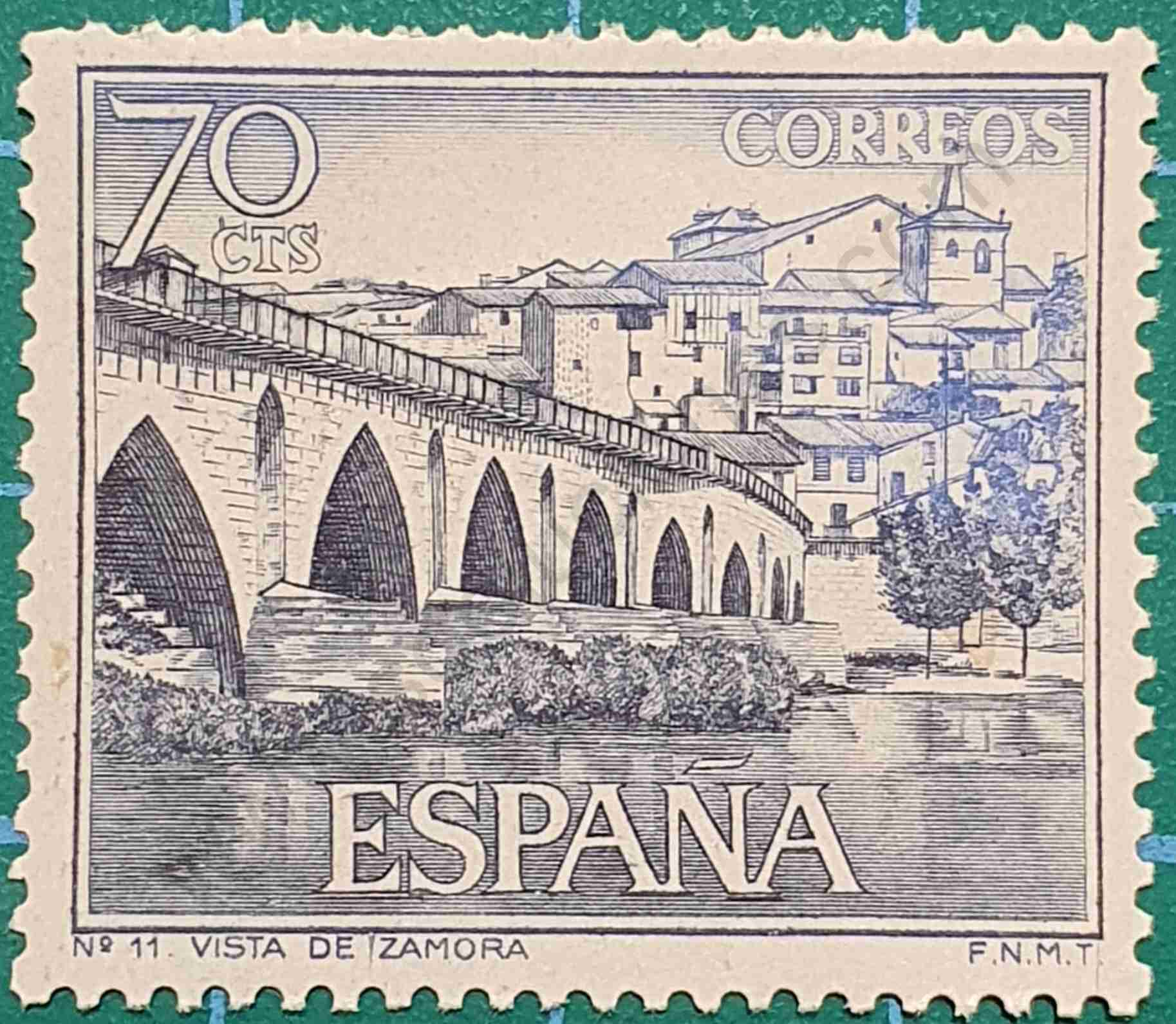 Vista de Zamora - España 1965