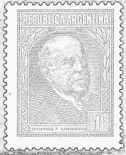 Domingo Sarmiento - Argentina 1935